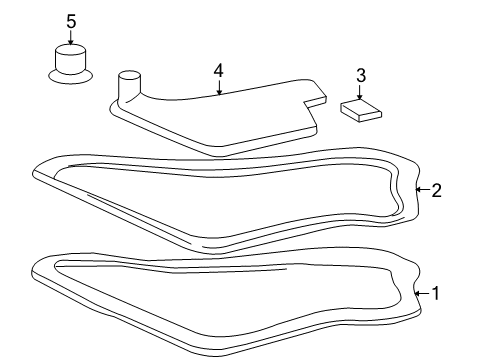 2007 Buick Terraza Transaxle Parts Diagram