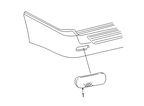 2002 Chevy Trailblazer Rear Reflector Diagram