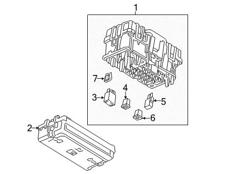 2021 GMC Terrain Fuse Box Diagram 2 - Thumbnail