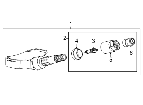 2015 Chevy SS Tire Pressure Monitoring, Electrical Diagram