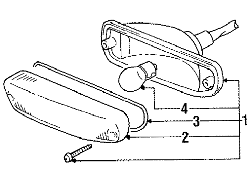 1998 Chevy Metro Signal Lamps Diagram