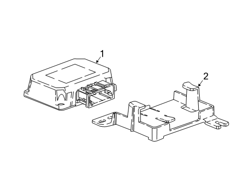 2021 Cadillac XT4 Electrical Components Diagram 1 - Thumbnail