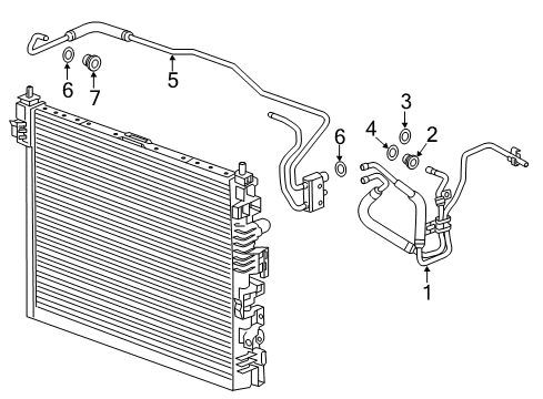 2018 GMC Terrain Trans Oil Cooler Lines Diagram