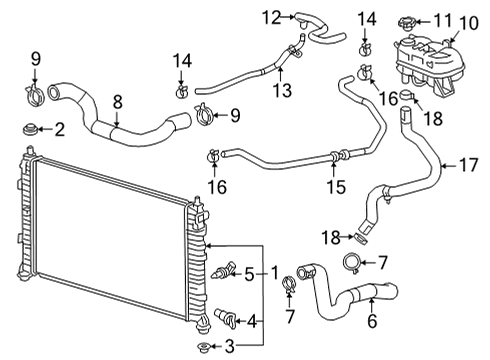 2023 GMC Yukon Powertrain Control Diagram 2 - Thumbnail