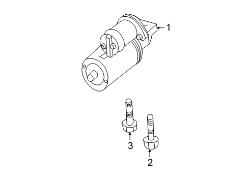 2003 Oldsmobile Alero Starter Diagram