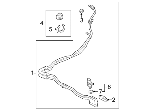 2023 Cadillac Escalade ESV Oil Cooler Diagram