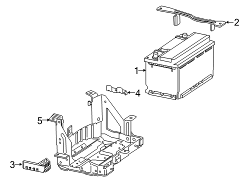 2021 Chevy Silverado 1500 Battery Diagram