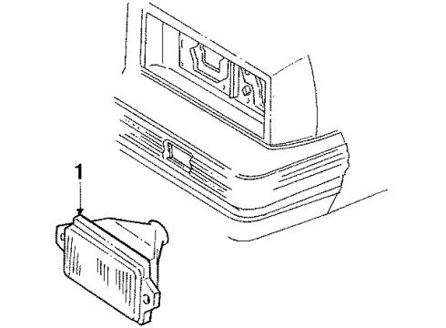 1985 Pontiac Grand Prix Park Lamps Diagram