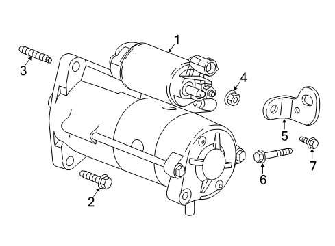 2018 Chevy Cruze Starter, Electrical Diagram 1 - Thumbnail