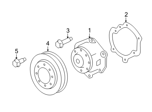 2012 Chevy Equinox Cooling System, Radiator, Water Pump, Cooling Fan Diagram