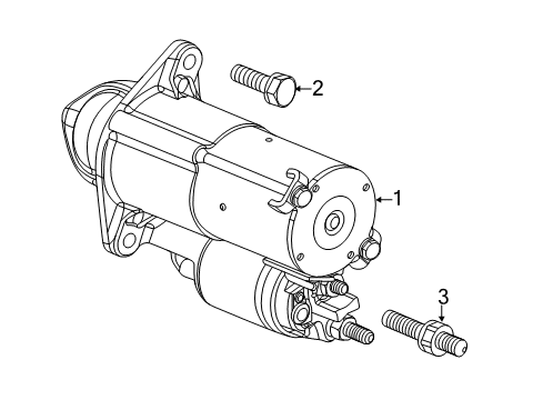 2017 Chevy Trax Starter, Electrical Diagram