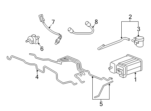 2014 Chevy Traverse Emission Components Diagram