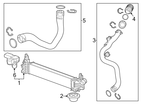 2024 Buick Encore GX Intercooler Diagram