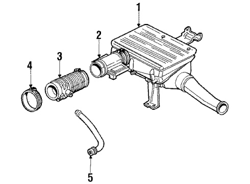 1990 Buick Electra Air Inlet Diagram