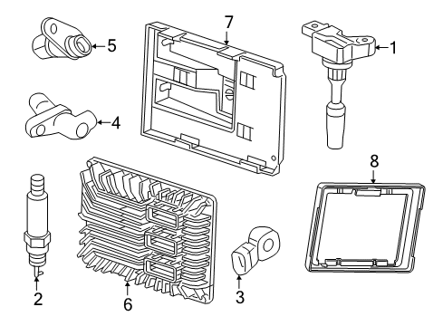 2018 Cadillac ATS Ignition System Diagram 2 - Thumbnail