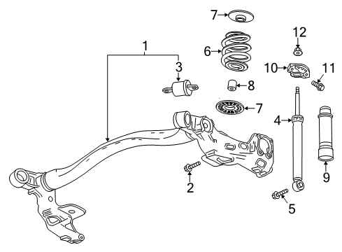 2019 Buick Encore Rear Suspension Diagram 1 - Thumbnail