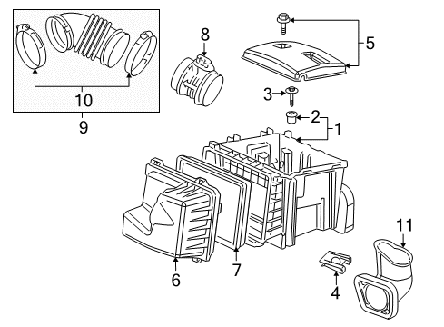 2006 Saturn Relay Air Intake Diagram