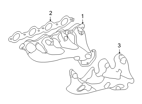 2010 Hummer H3T Exhaust Manifold Diagram 2 - Thumbnail