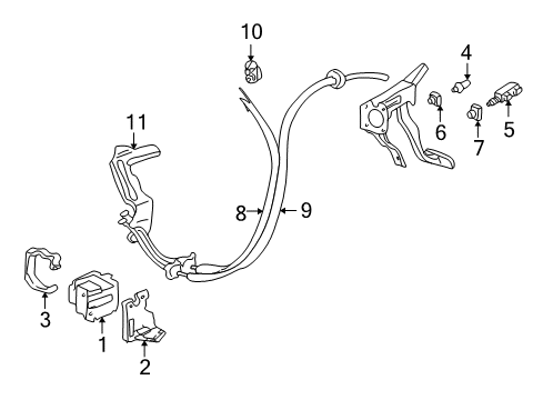 2004 Oldsmobile Alero Switches Diagram 1 - Thumbnail