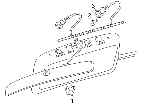 2006 Buick Terraza License Lamps Diagram