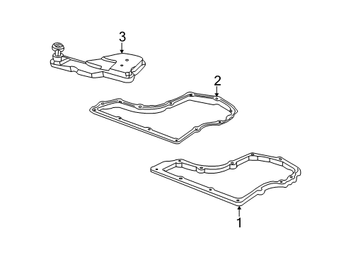 2003 Saturn LW200 Transaxle Parts Diagram