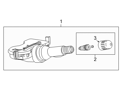 2016 GMC Sierra 1500 Tire Pressure Monitoring, Electrical Diagram