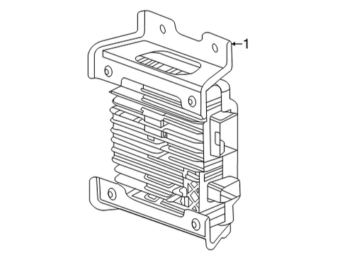 2021 GMC Sierra 3500 HD Electrical Components Diagram 1 - Thumbnail