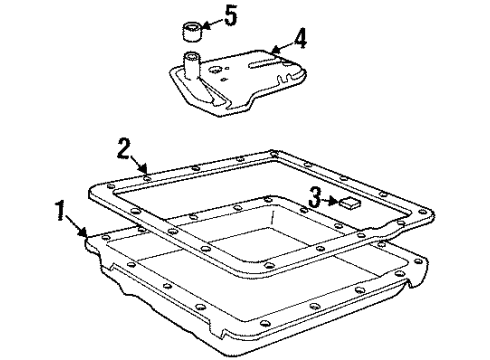 1998 Chevy K2500 Suburban Transmission Diagram