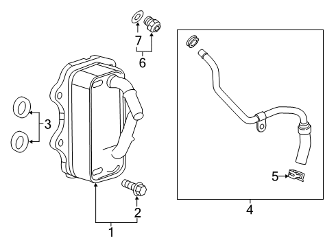 2024 Chevy Blazer Engine Oil Cooler Diagram