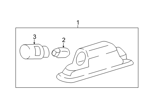 2018 Buick Cascada License Lamps Diagram