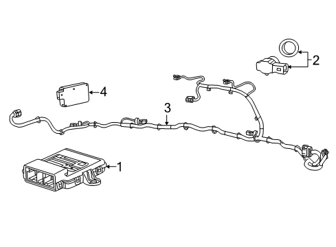 2014 Chevy SS Parking Aid Diagram 1 - Thumbnail