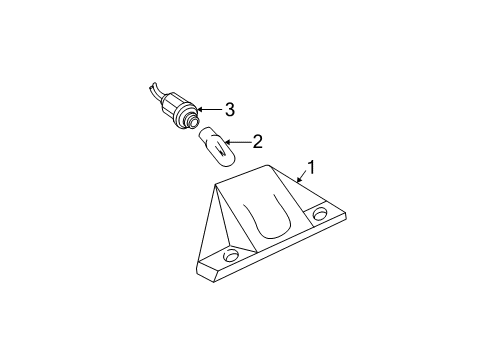 2003 Pontiac Grand Am License Lamps Diagram