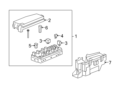 2009 Saturn Vue Window Defroster Diagram 7 - Thumbnail