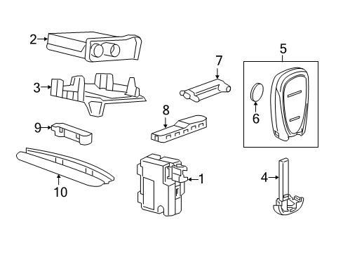 2020 Chevy Spark Keyless Entry Components Diagram 1 - Thumbnail