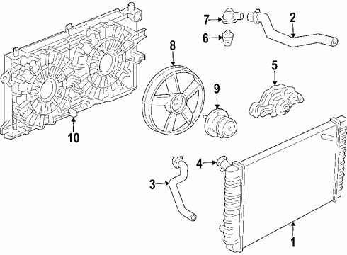 2008 Pontiac Grand Prix Air Conditioner Diagram 3 - Thumbnail