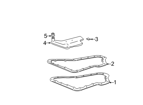 2006 Chevy Impala Transaxle Parts Diagram 1 - Thumbnail