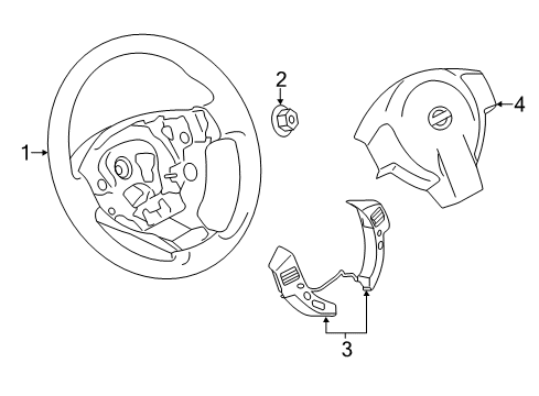 2016 Chevy City Express Steering Column & Wheel, Steering Gear & Linkage Diagram 5 - Thumbnail