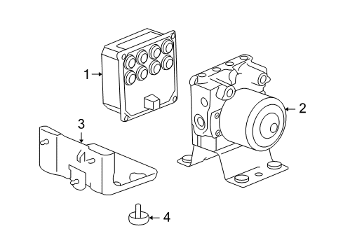 2010 Chevy Malibu Anti-Lock Brakes Diagram 1 - Thumbnail