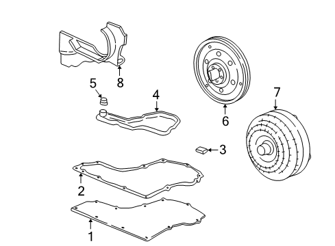 2003 Chevy Malibu Automatic Transmission, Maintenance Diagram