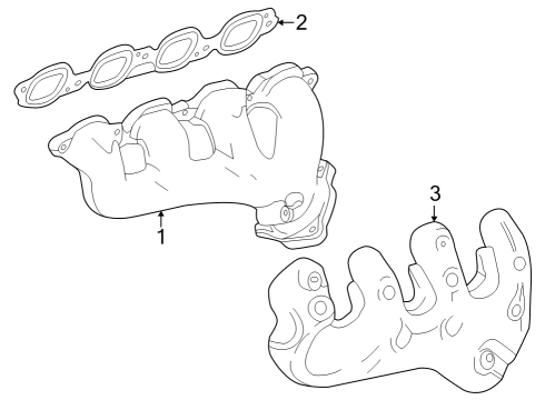 2023 Cadillac Escalade Exhaust Manifold Diagram 2 - Thumbnail