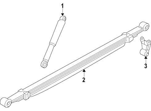 2020 Chevy Silverado 1500 Rear Suspension Diagram 2 - Thumbnail