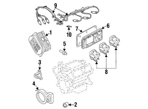 1999 Pontiac Grand Prix Powertrain Control Diagram 2 - Thumbnail