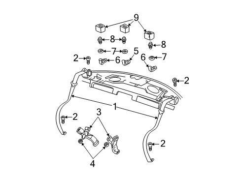 2001 Chevy Monte Carlo Seat Belt Diagram