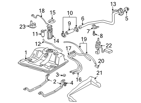 2000 Chevy Impala Fuel Supply Diagram 4 - Thumbnail