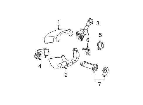 2003 Saturn Vue Ignition Lock Diagram