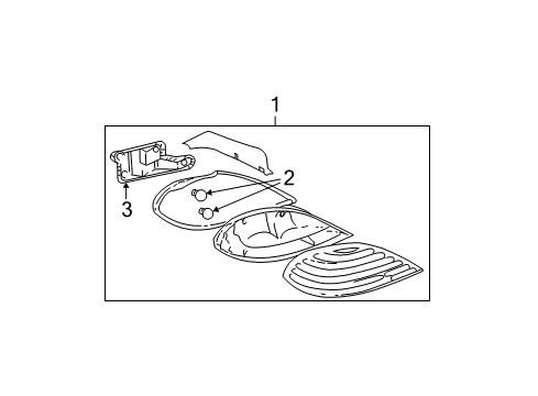 2003 Pontiac Grand Am Tail Lamps Diagram