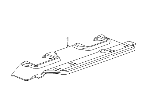 2020 GMC Yukon XL Tracks & Components Diagram