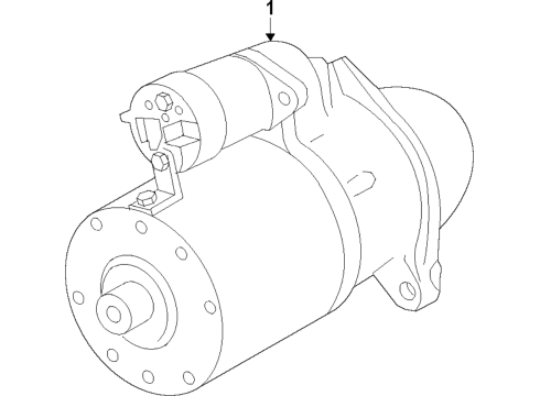 2019 Buick Regal TourX Starter, Charging Diagram