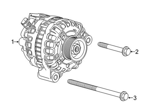 2021 GMC Savana 3500 Alternator Diagram 4 - Thumbnail