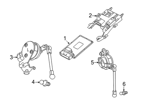 2023 Cadillac CT4 Ride Control Diagram